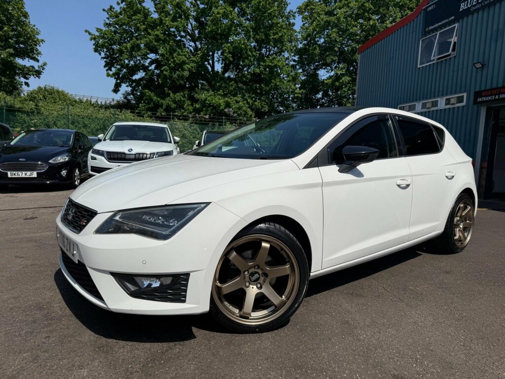 Seat Leon 1.4 Tsi Fr Black Technology Euro 6 Ss White
