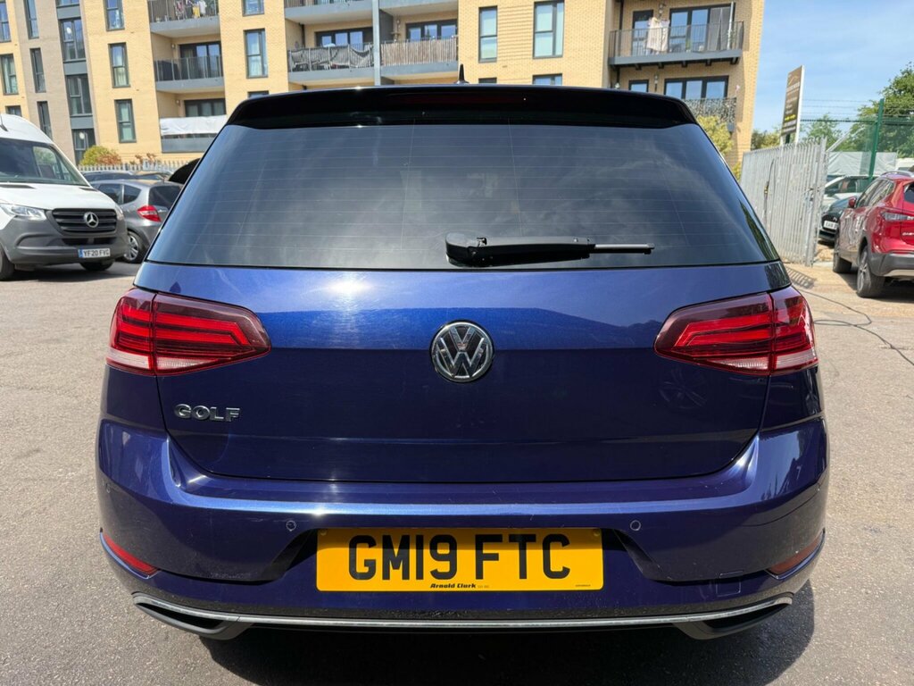 Volkswagen Golf 1.0 Tsi Match Dsg Euro 6 Ss Blue #4