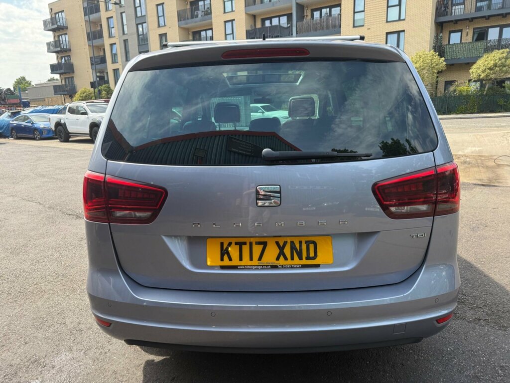 Seat Alhambra 2.0 Tdi Se Lux Dsg Euro 6 Ss KT17XND Silver #4