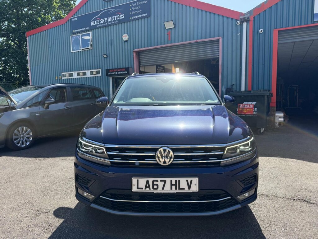 Volkswagen Tiguan 2.0 Tdi Sel Dsg Euro 6 Ss LA67HLV Blue #2