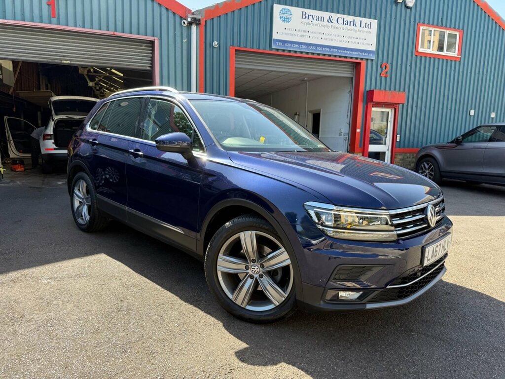 Volkswagen Tiguan 2.0 Tdi Sel Dsg Euro 6 Ss LA67HLV Blue #3