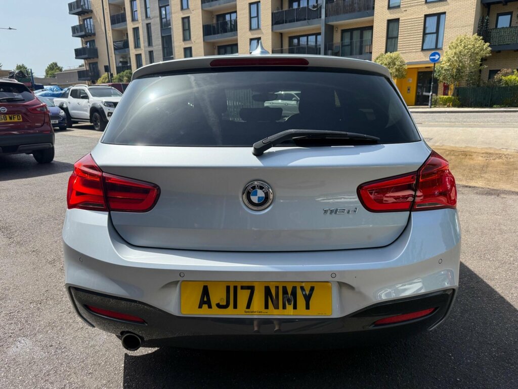 BMW 1 Series 2.0 118D M Sport Euro 6 Ss AJ17NMY Silver #4