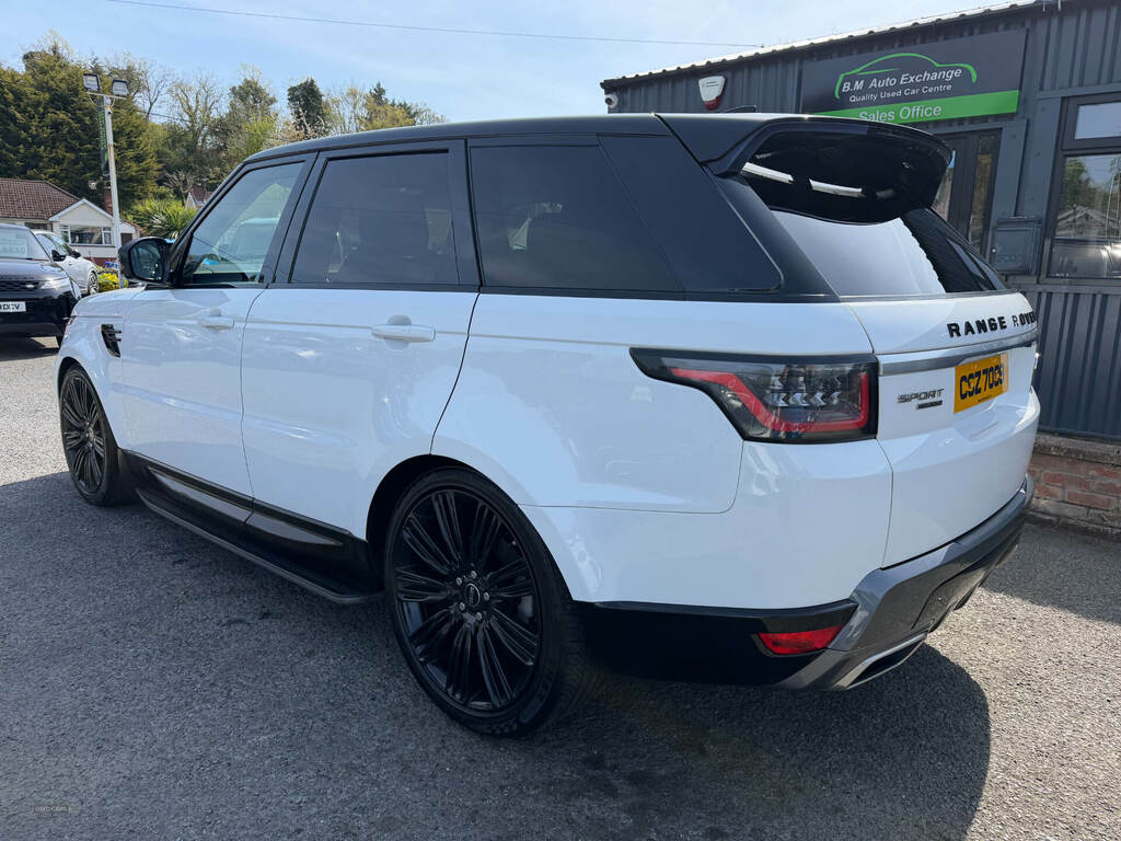 Land Rover Range Rover Sport 3.0 Sdv6 Hse CSZ7099 White #5