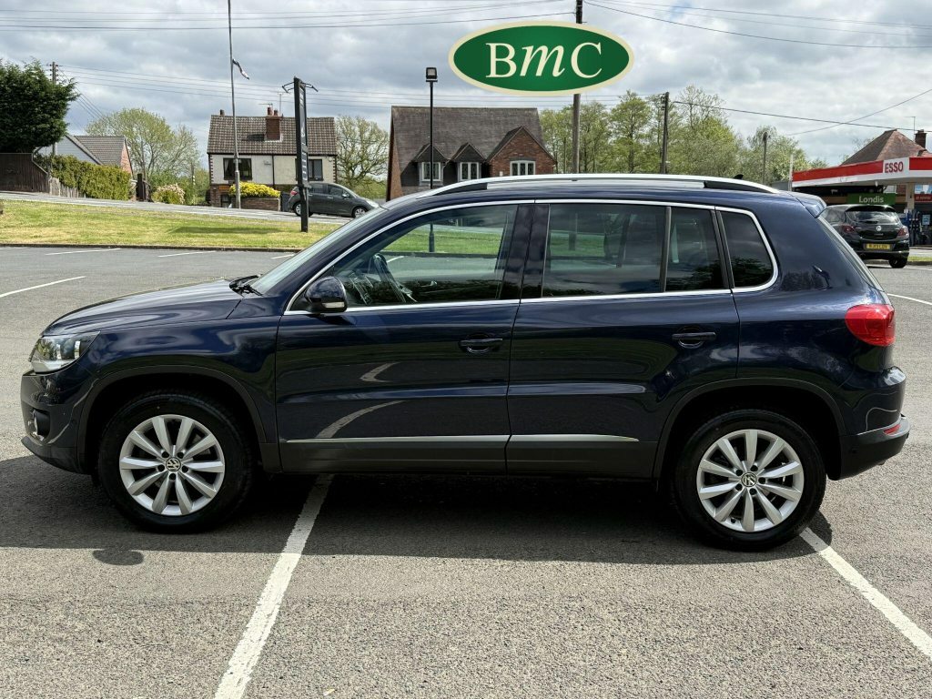 Volkswagen Tiguan 2.0 Tdi Bluemotion Tech Match Dsg 4Wd Euro 5 S S Blue #4