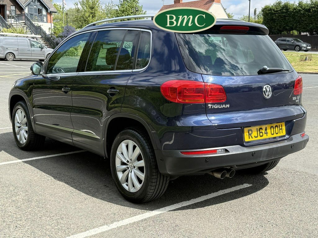 Volkswagen Tiguan 2.0 Tdi Bluemotion Tech Match Dsg 4Wd Euro 5 S S Blue #5