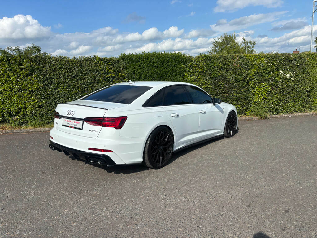 Audi A6 40 Tdi Black Edition S Tronic BV20AWM White #4