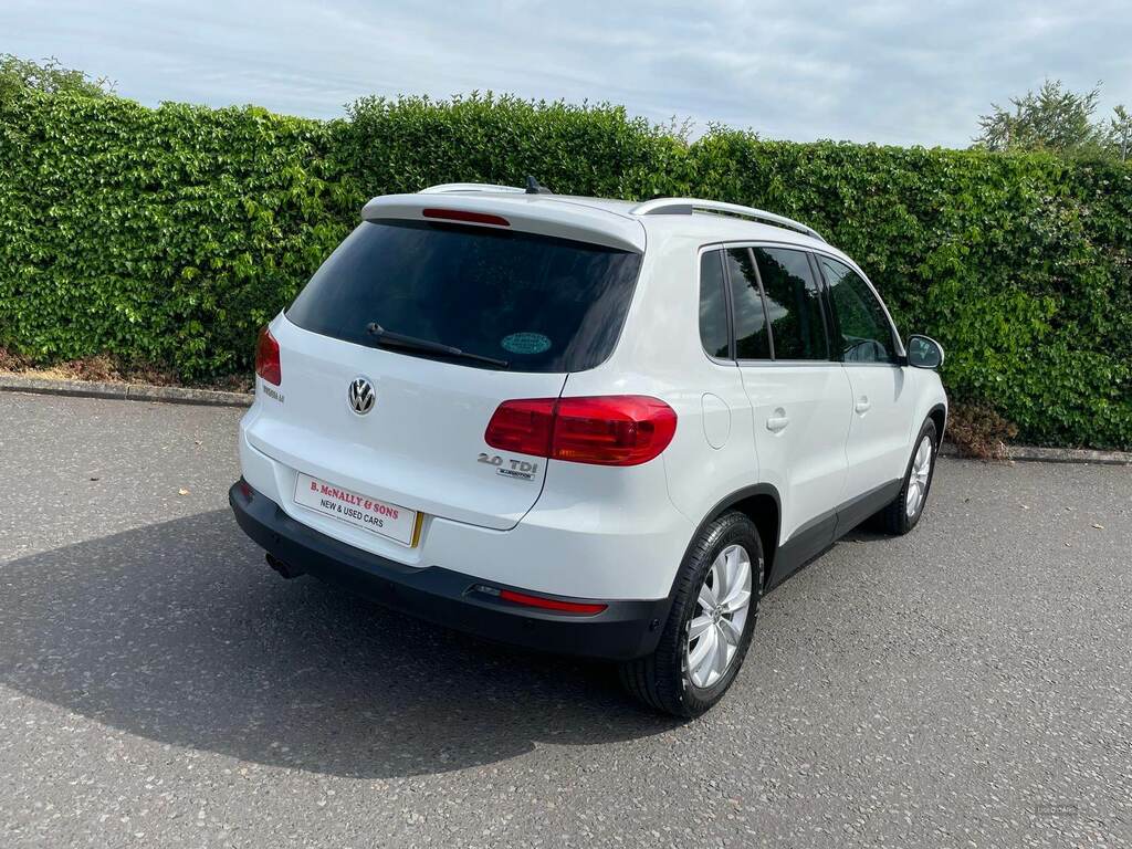 Volkswagen Tiguan 2.0 Tdi Bluemotion Tech Match 2Wd GF15OYM White #4