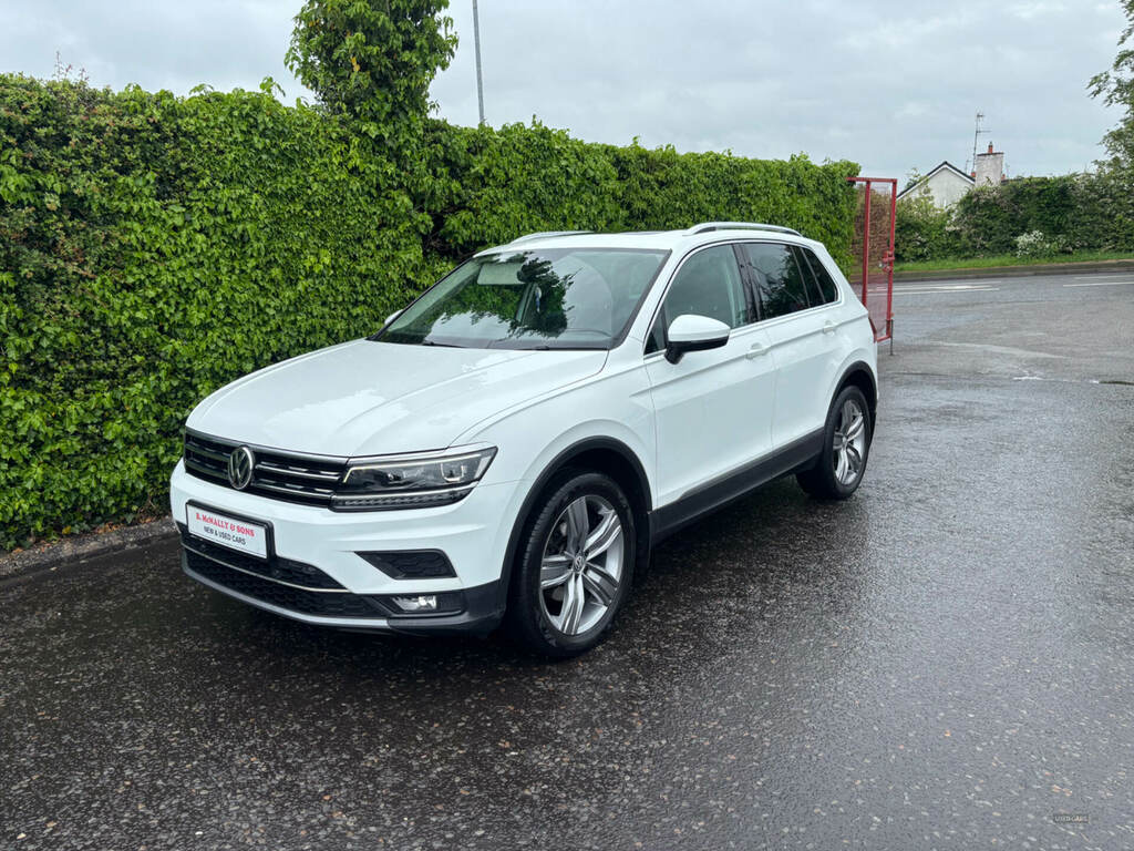 Volkswagen Tiguan 2.0 Tdi 150 4Motion Sel Dsg XUI3317 White #2