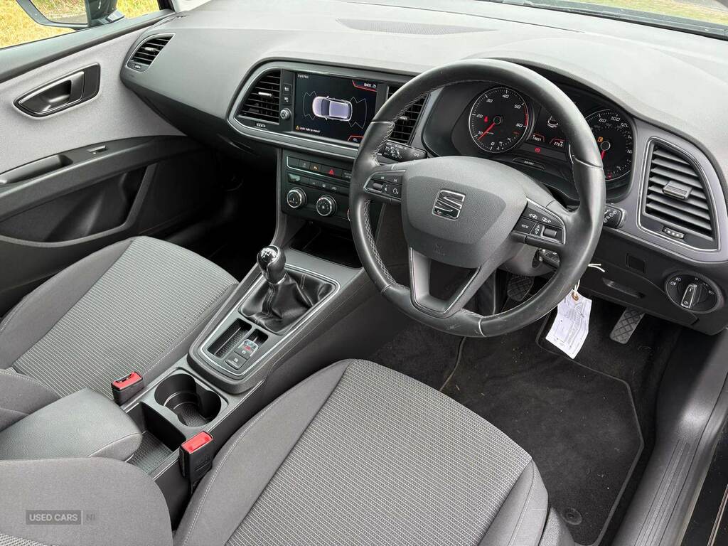 Seat Leon 1.6 Tdi Se Dynamic Ez SH19UVL Black #5