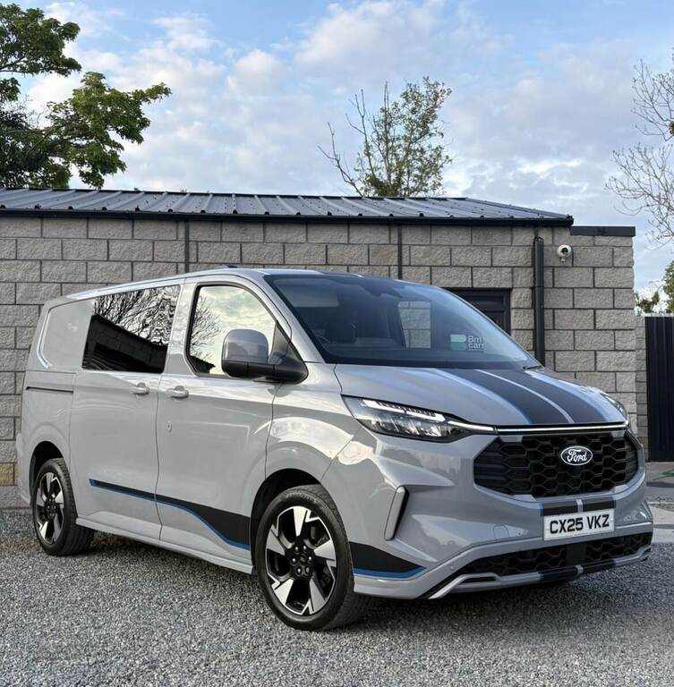 Ford Transit Custom 2.0 Ecoblue 170Ps H1 Double Cab Van Sport Grey