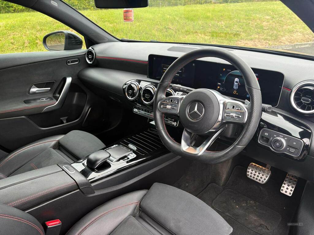 Mercedes-Benz A Class A180d Amg Line Executive LY19LRA Black #6