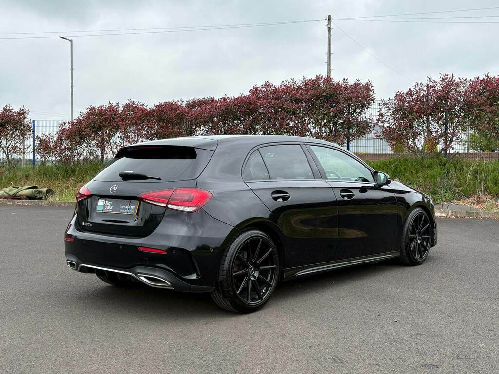 Mercedes-Benz A Class A180d Amg Line Executive LY19LRA Black #3