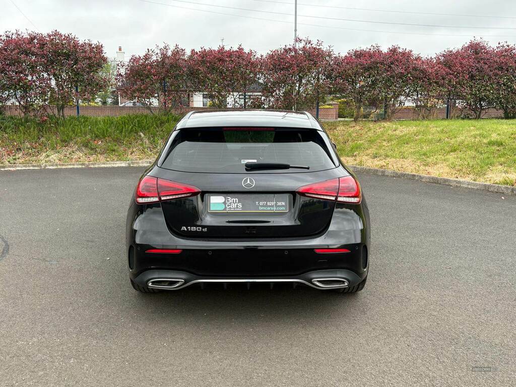 Mercedes-Benz A Class A180d Amg Line Executive LY19LRA Black #5