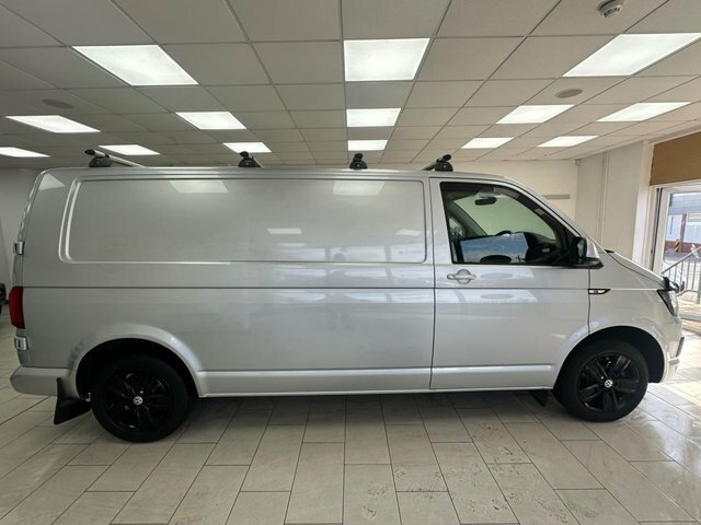 Volkswagen Transporter 2.0 Tdi T32 Bluemotion Tech Highline Panel Van NL66HVJ Silver #2