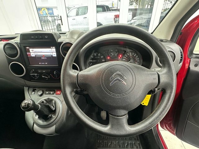 Citroen Berlingo 1.6 Bluehdi 850 Enterprise Panel Van Ma HV68AOS Red #4