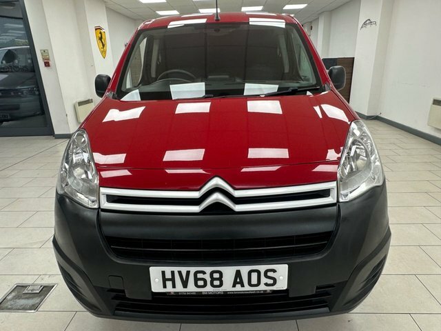Citroen Berlingo 1.6 Bluehdi 850 Enterprise Panel Van Ma HV68AOS Red #6