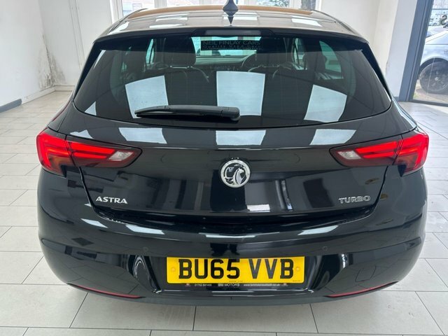 Vauxhall Astra 1.4I Turbo Elite Nav Hatchback E BU65VVB Black #5