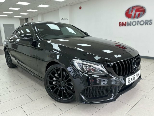 Mercedes-Benz C Class 2.1 C250d Amg Line Premium Plus Coupe Black