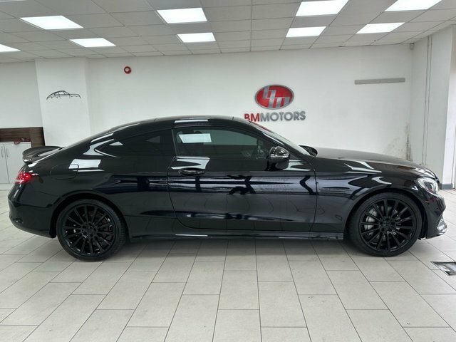 Mercedes-Benz C Class 2.1 C250d Amg Line Premium Plus Coupe BX16VHH Black #2