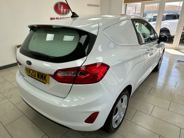 Ford Fiesta Van 1.5 Tdci Car Derived Van Eur HW20WMK White #3