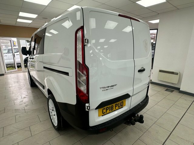 Ford Transit Custom 2.0 300 Ecoblue Crew Van 6 Seats Manu CP18PUO White #6