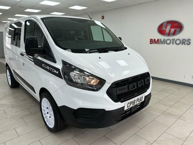 Ford Transit Custom 2.0 300 Ecoblue Crew Van 6 Seats Manu CP18PUO White #3