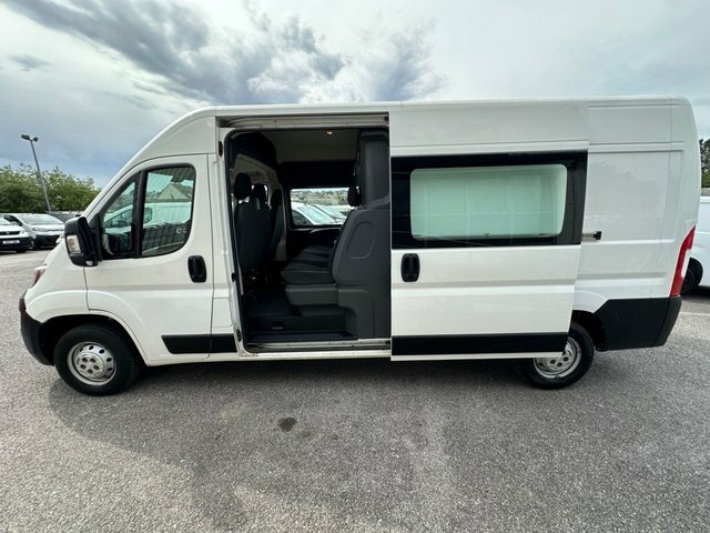 Citroen Relay 2.2 Bluehdi 35 Enterprise Crew Van Double Cab MW21OOG White #6