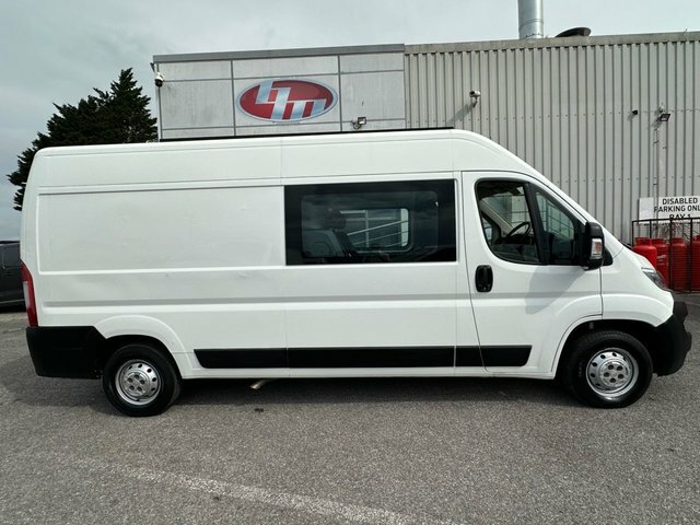 Citroen Relay 2.2 Bluehdi 35 Enterprise Crew Van Double Cab MW21OOG White #2