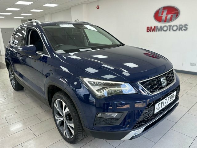 Seat Ateca 1.6 Tdi Ecomotive Se Technology Suv Man CY17FBB Blue #6