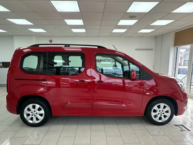 Vauxhall Combo Life 1.2 Turbo Gpf Energy Mpv Euro 6 EN19DGU Red #6