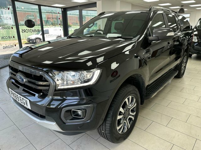 Ford Ranger 2.0 Ecoblue Wildtrak Pickup Double Cab PK69EGV Black #6