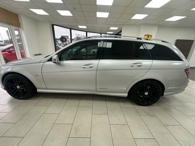 Mercedes-Benz C Class 2.1 C250 Cdi Blueefficiency Sport Estate Diese PN59NPD Silver #5