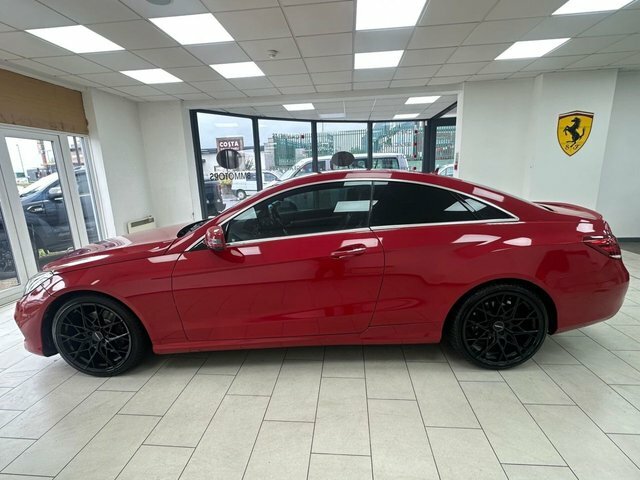Mercedes-Benz E Class 2.1 E220d Bluetec Amg Line Premium Coupe Die P22RRM Red #5
