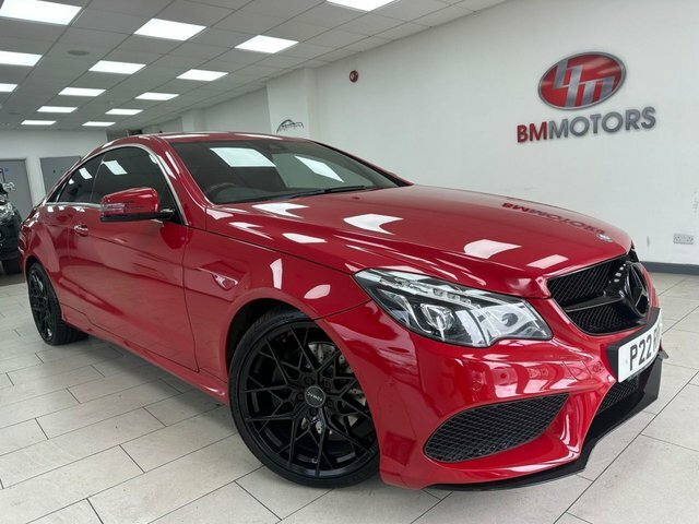 Mercedes-Benz E Class 2.1 E220d Bluetec Amg Line Premium Coupe Die Red