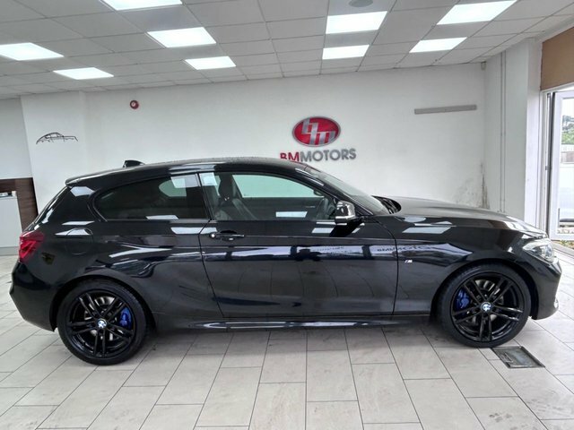 BMW 1 Series 2.0 118D M Sport Shadow Edition Hatchback Dies YD68EBA Black #2