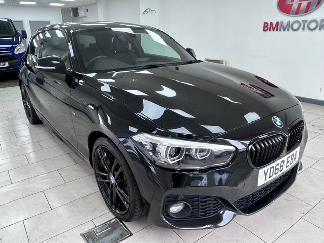 BMW 1 Series 2.0 118D M Sport Shadow Edition Hatchback Dies YD68EBA Black #5