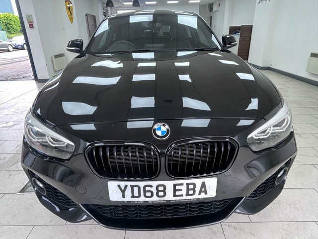 BMW 1 Series 2.0 118D M Sport Shadow Edition Hatchback Dies YD68EBA Black #6