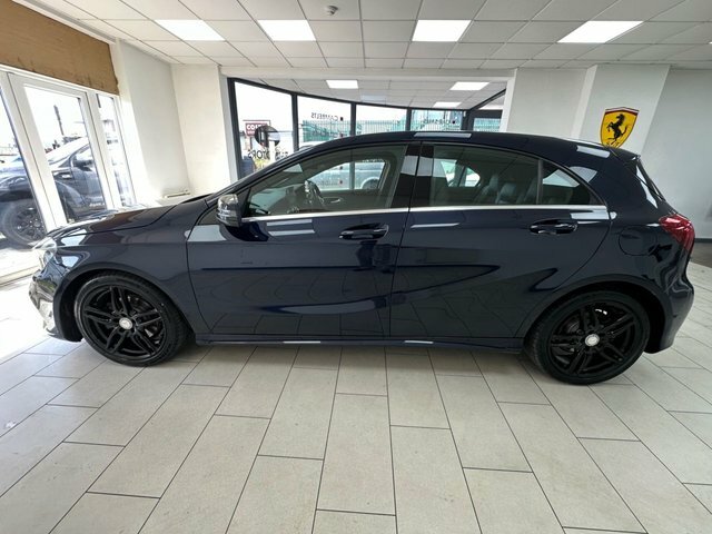 Mercedes-Benz A Class 1.5 A180d Amg Line Hatchback 7G-dct Eur GX18JTY Blue #5