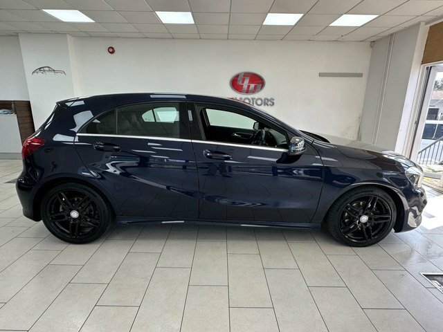Mercedes-Benz A Class 1.5 A180d Amg Line Hatchback 7G-dct Eur GX18JTY Blue #2