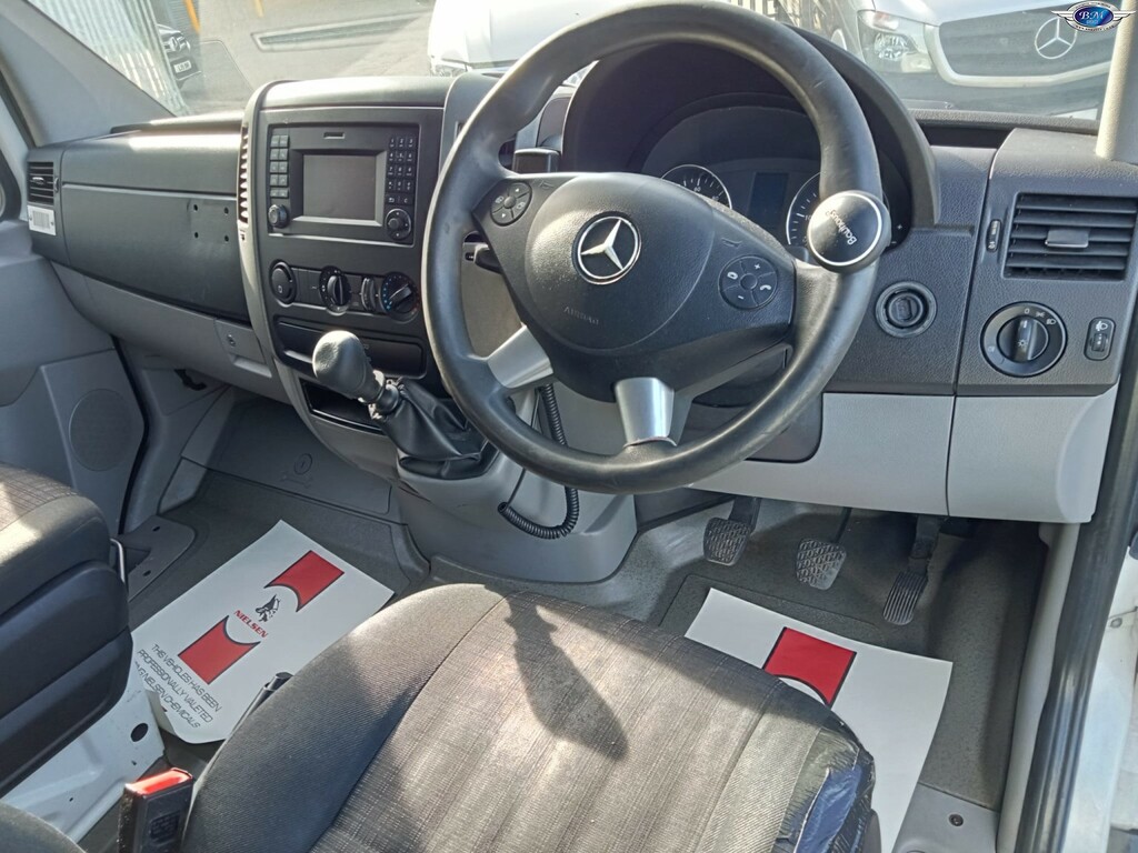 Mercedes-Benz Sprinter 2.1 311 Cdi 2018 YJ18OOX White #2