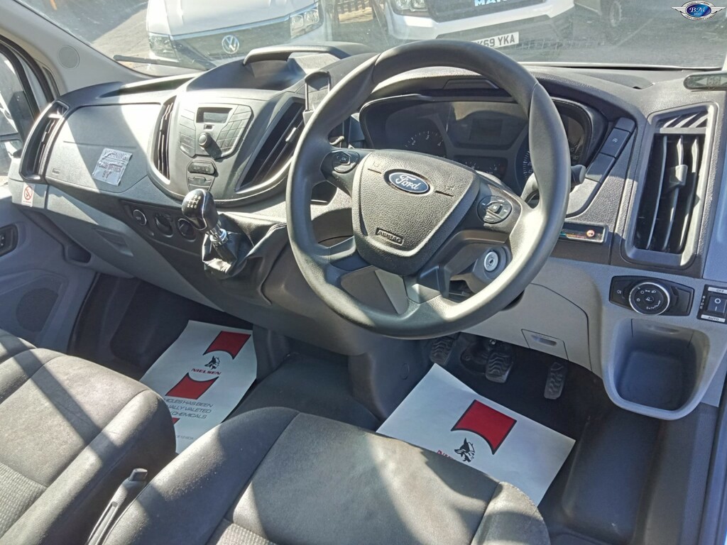 Ford Transit Custom 2.0 350 Ecoblue 2017 MK67XHV White #2