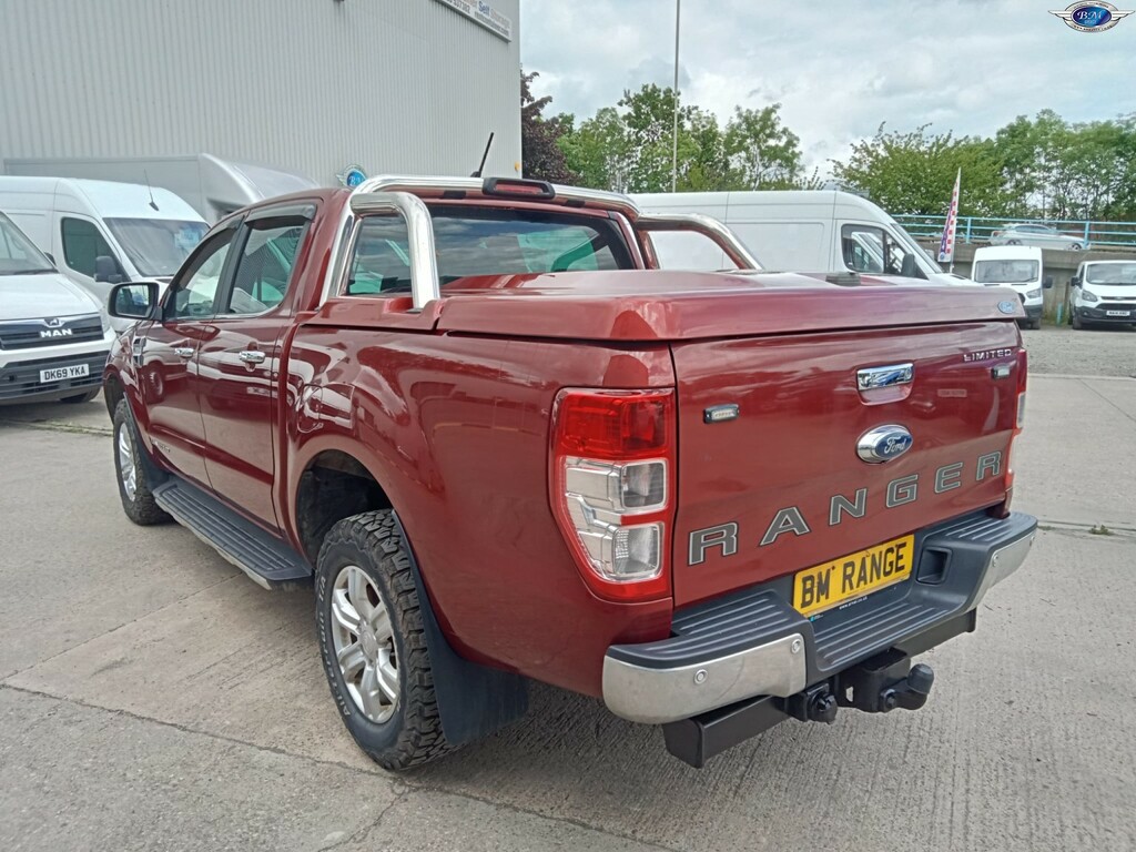 Ford Ranger 2.0 Ecoblue Limited 2020 YM69UXB Red #5