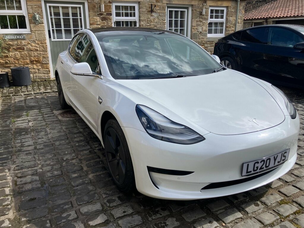 Tesla Model 3 Standard Range Plus Rwd LG20YJS White #4