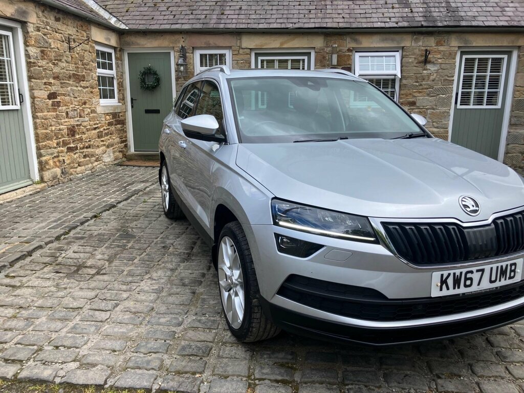 Skoda Karoq 2.0 Tdi Edition Dsg 4Wd Euro 6 Ss Silver #4