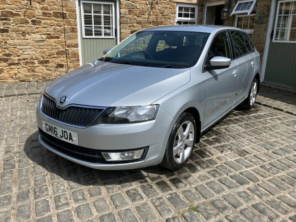 Skoda Rapid Spaceback 1.6 Tdi Se Tech Euro 6 Ss Silver