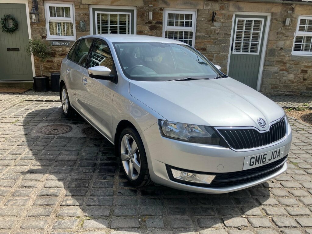 Skoda Rapid Spaceback 1.6 Tdi Se Tech Euro 6 Ss Silver #4