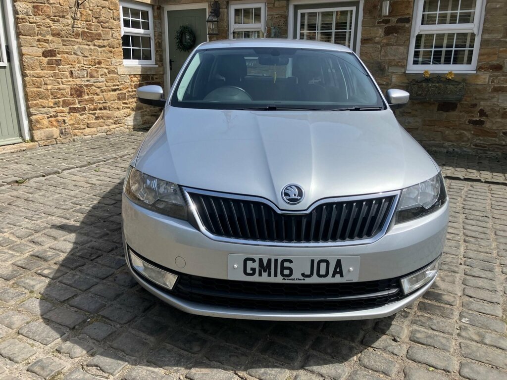 Skoda Rapid Spaceback 1.6 Tdi Se Tech Euro 6 Ss Silver #5