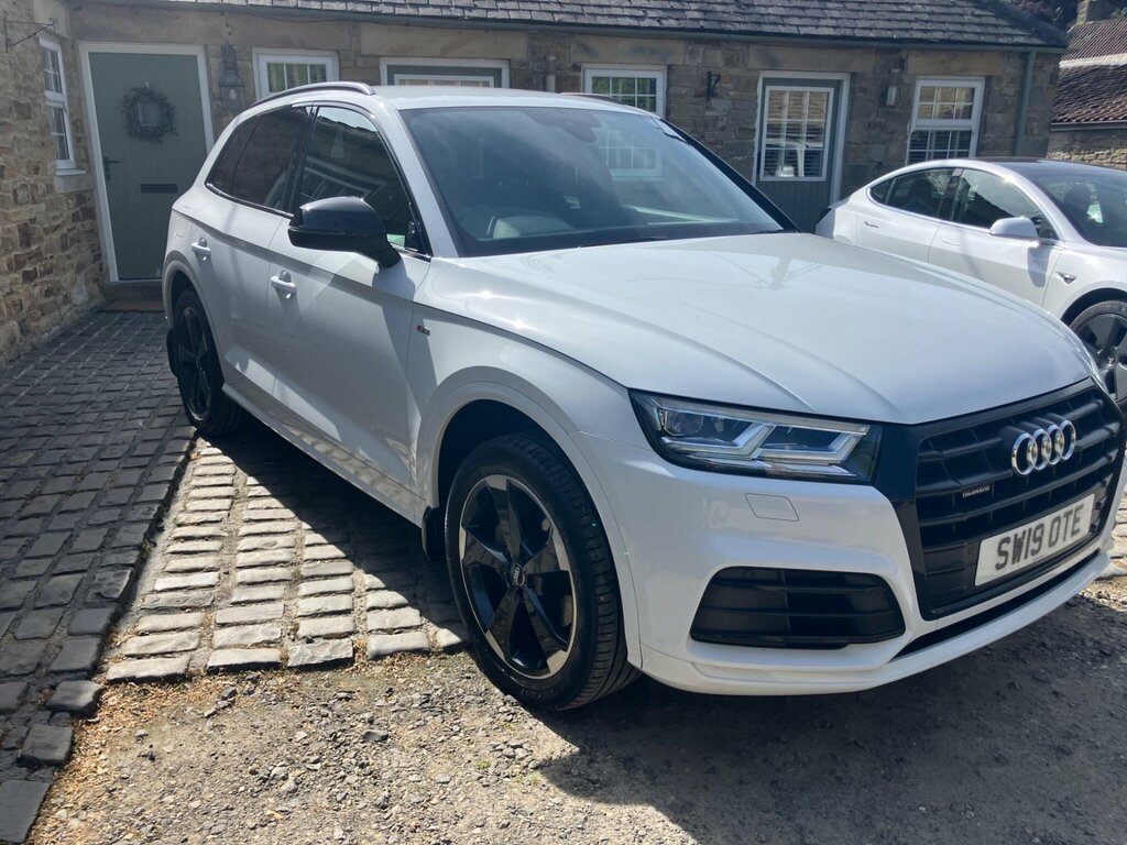 Audi Q5 2.0 Tdi 40 Black Edition S Tronic Quattro Euro 6 SW19OTE White #4
