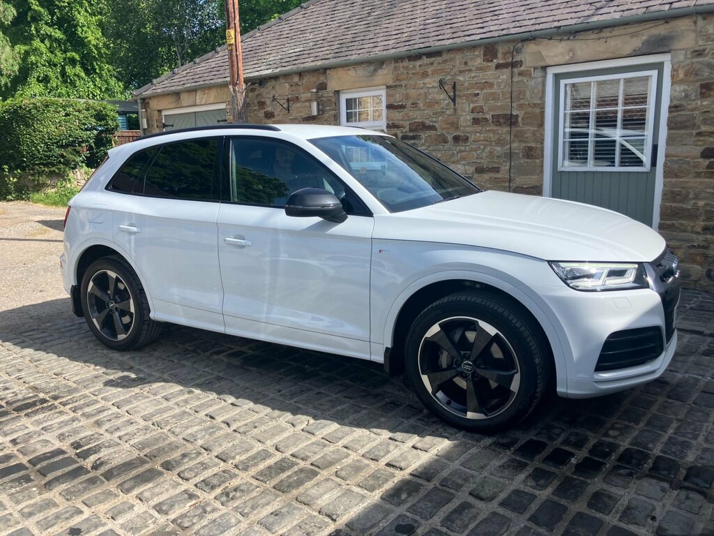 Audi Q5 2.0 Tdi 40 Black Edition S Tronic Quattro Euro 6 SW19OTE White #5