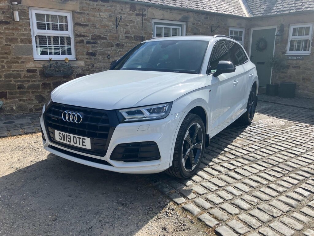 Audi Q5 2.0 Tdi 40 Black Edition S Tronic Quattro Euro 6 White